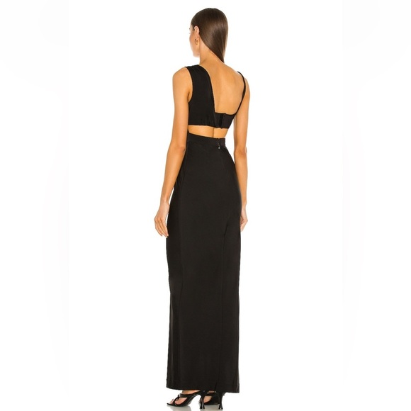 NBD REVOLVE Black Evening Dress Cut Out Formal Gown size x large - Picture 3 of 7